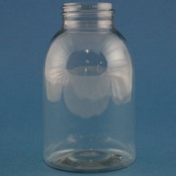 250ml Wide Mouth Clarity Bottle PET 38mm Neck